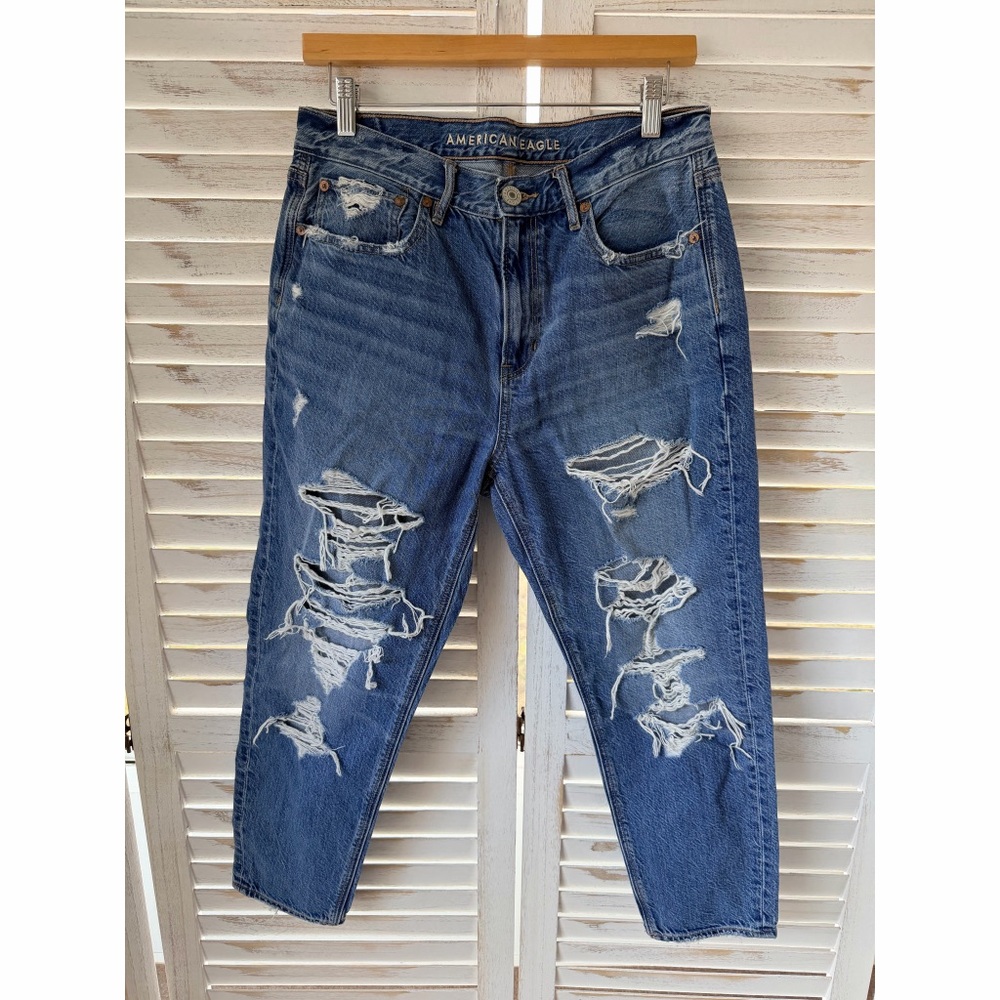 American Eagle | 90s Slim Boyfriend Distressed Jeans